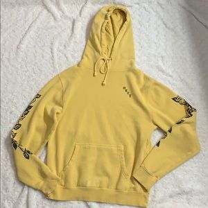Yellow Obey hoodie